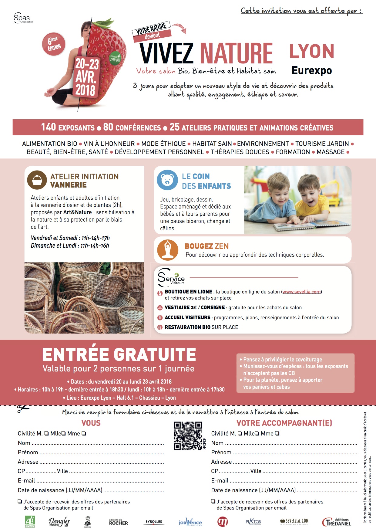 INVITATION GRATUITE 2 PERSONNES